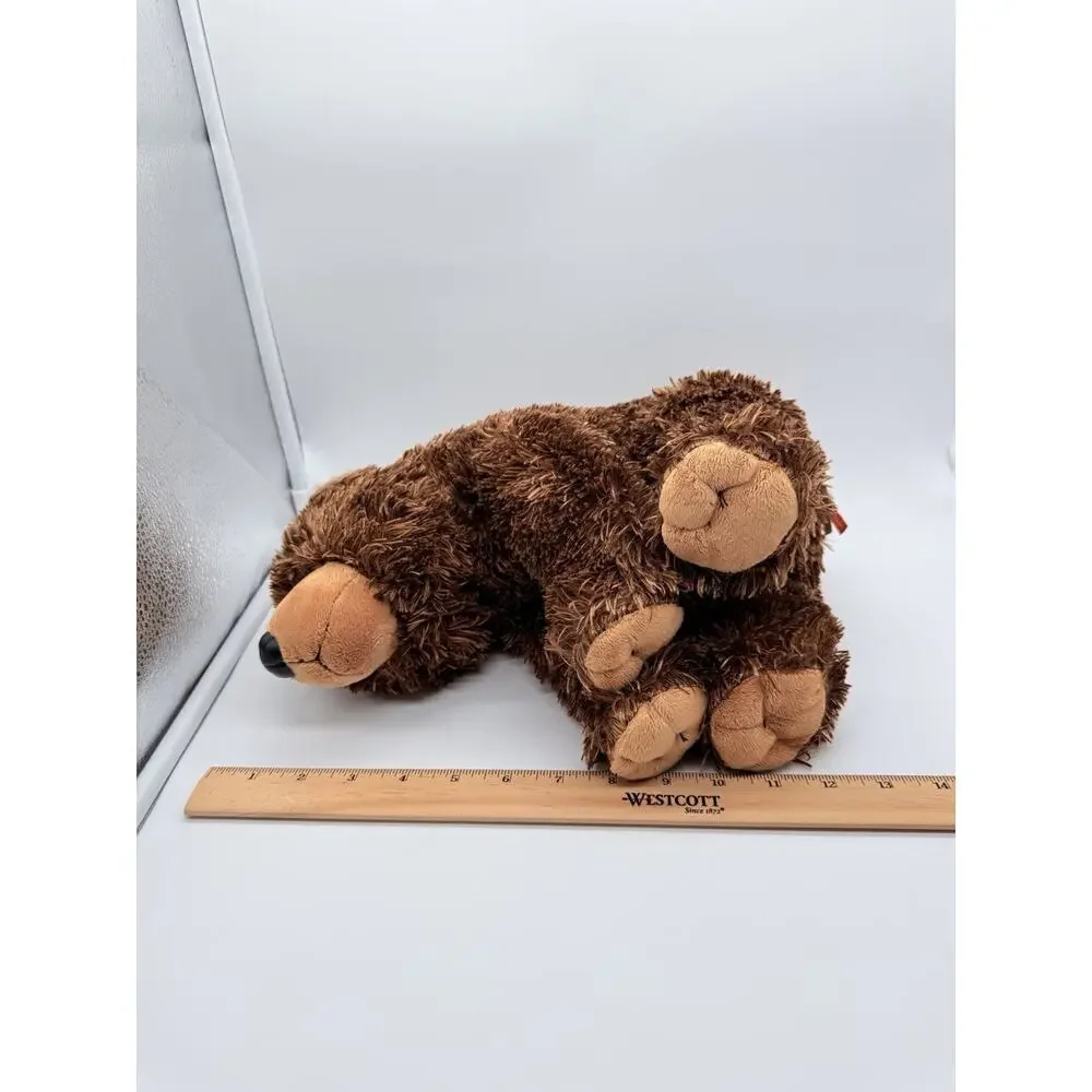 Wild Republic K & M International Brown Grizzle Bear Plush Animal 12